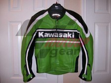 Kawasaki green black motorbike - kawasaki,
