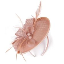 New Flower Feather Fascinator