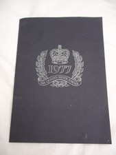 1977 the Queens Silver Jubilee Vintage Stamp Set in Booklet Total Oil