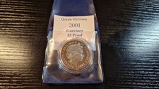 2001 guernsey proof five - 2001,