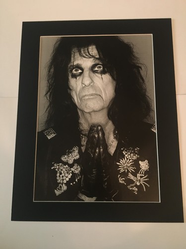Alice cooper mounted picture - alice,