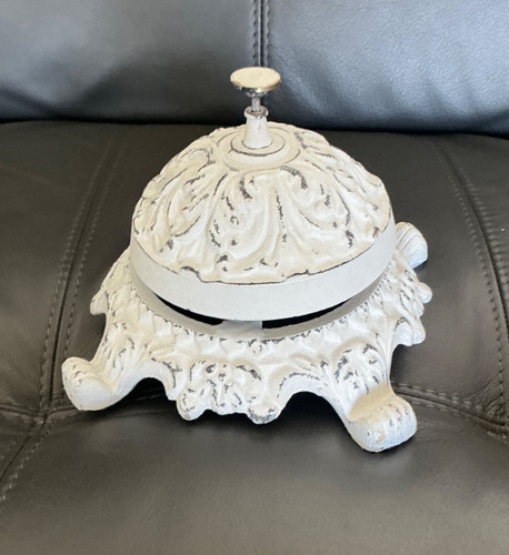 Ornate white cast iron - ornate,