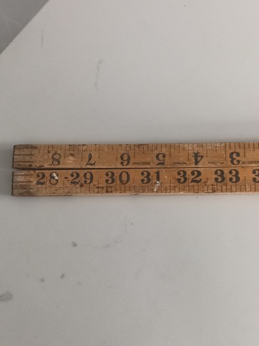 Vintage folding wood - vintage,