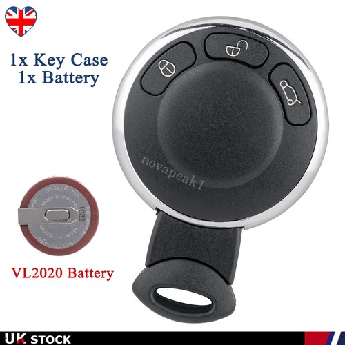 Button remote key - fob, case