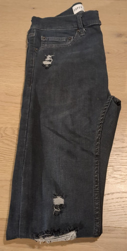 Topman blue denim jeans - topman, spray