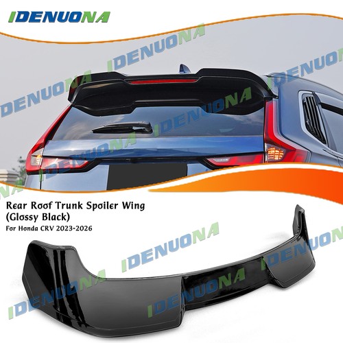 Rear roof trunk spoiler wing - rear,