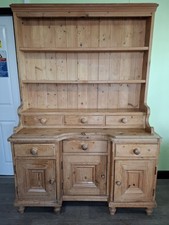 Old Chunky Pine Welsh Dresser