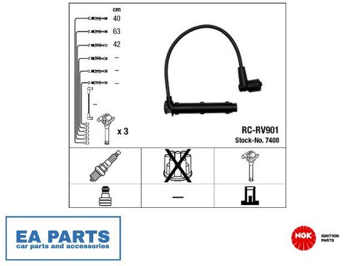 Ignition cable kit - ignition, mg