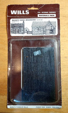 Waney edge boarding  OO/4mm scale  Wills ref. SSMP209