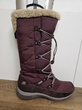 Clarks To Hi GTX Boots Wave Walk Womens GoreTex 40% Wool Lined Snow Uk 6 D EU 39