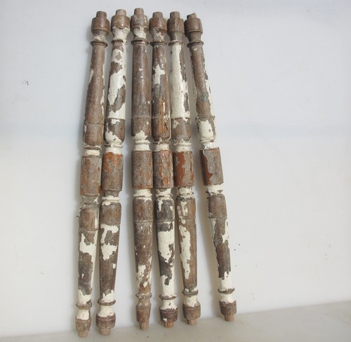 Antique wooden column - column, leg