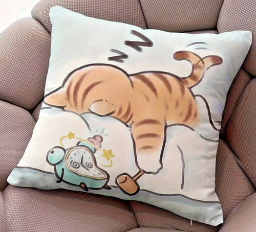 Ginger cat alarm clock - ginger,