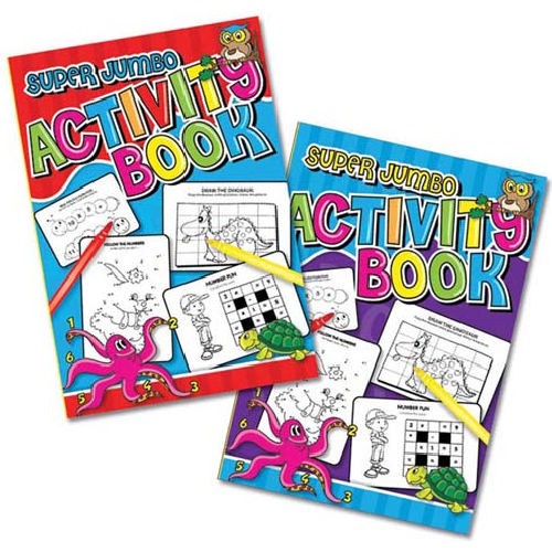 Super jumbo activity book - super,