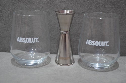 Absolut swedish vodka - 2x,