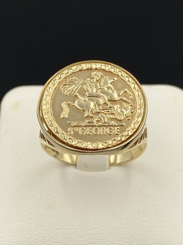 Vintage 9ct gold george - vintage,