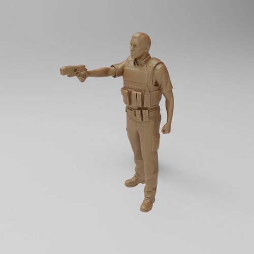Mm272a police officer - mm272a, with