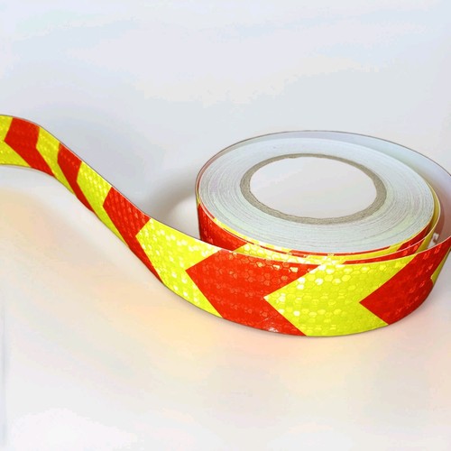 Reflective tape arrow - tape, 50mm