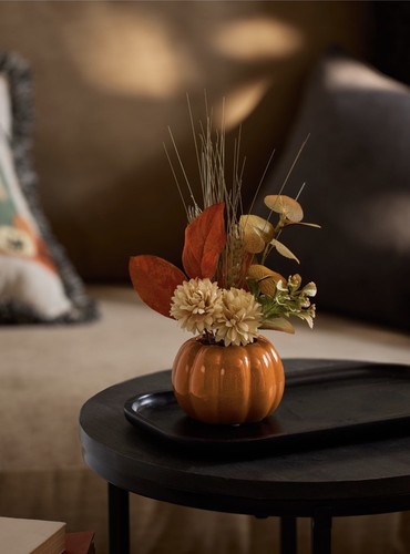 Next orange artificial flower - artificial,