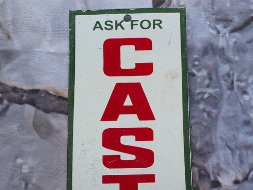 Vintage ask for castrol motor - ask,