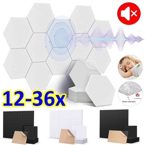36x acoustic wall panel tiles - 36x,