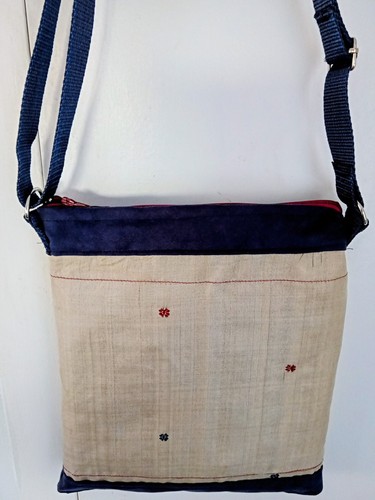 Small faux suede - and, shot