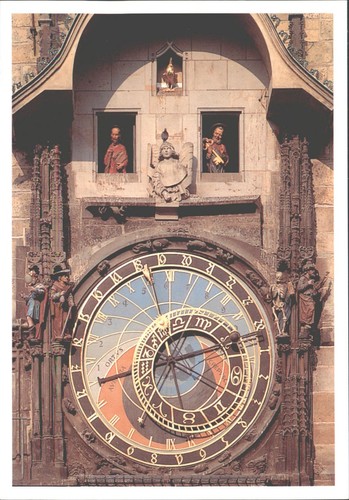Prague astronomical clock old - prague,