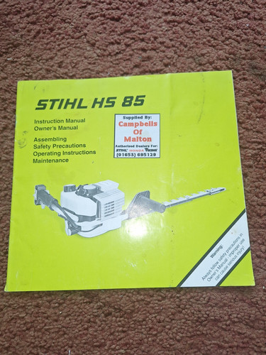 Stihl hedge cutter - hs,