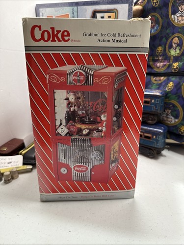Coca cola crane game - crane, music