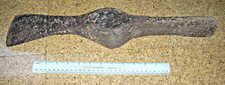 Large antique iron - , grub