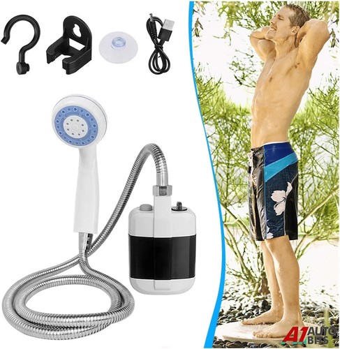 Portable camping shower usb - portable,