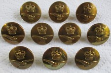 10x RAF:"ROYAL AIR FORCE BRASS