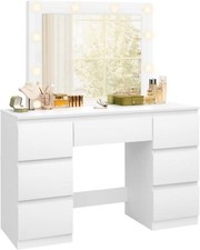 WOLTU Dressing Table with Led