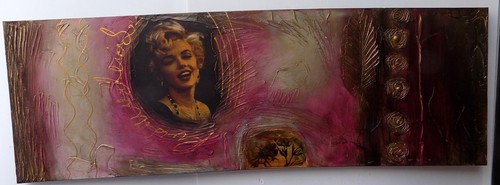 Marilyn monroe oil - oil, cm