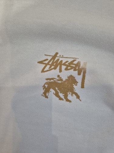 Mens stussy long sleeved ivory - mens,