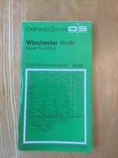 1976 Ordnance Survey Pathfinder / Second Series Map SU 42/52 Winchester South
