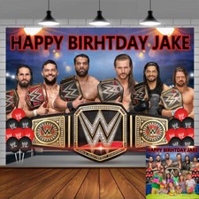 WWE Personalised Custom Banner