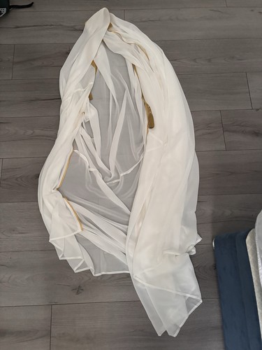 White arab coat cloak - white,