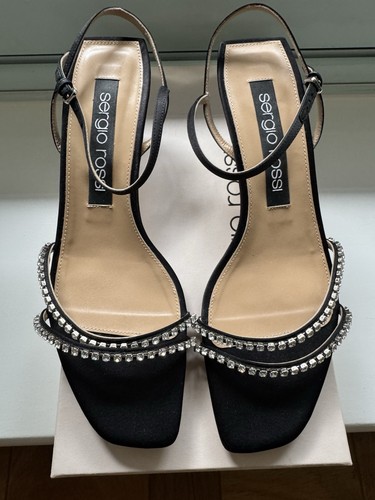 Black diamanté sergio rossi - sergio,