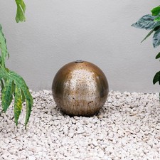 Primrose Corten Steel Sphere