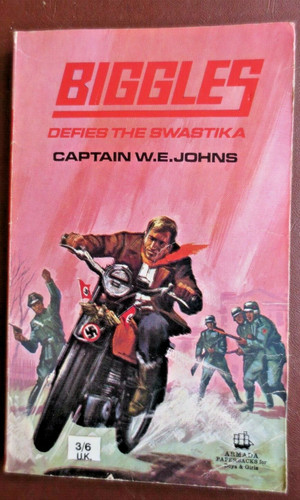Biggles defies the - defies, swastika