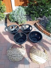 Job Lot! Wicker Wall Baskets X