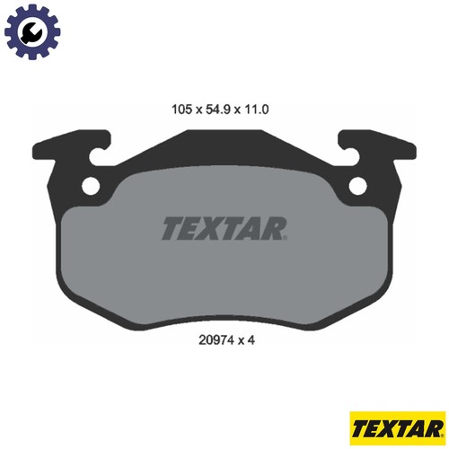 Brake pad set disc - pad,
