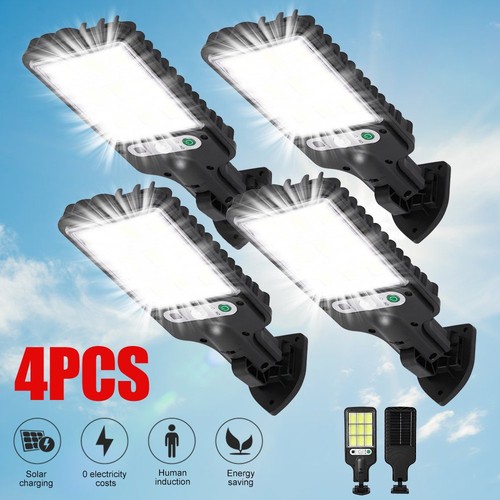 Solar street wall light - 4x, pir
