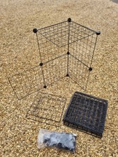 Indoor/outdoor pet run - 24 metal panels