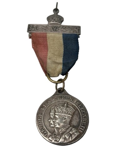 Vintage 1937 silver coronation - vintage,