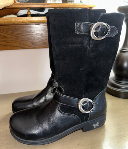 Alegria kris black - black, leather