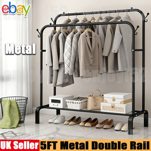 Heavy duty metal double - double, rail