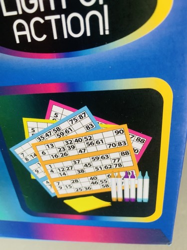 Light bingo game set - bingo, for