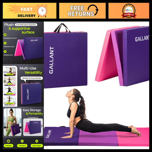 Gymnastics mat for - home, use
