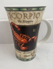 Dunoon - ‘Scorpio’ - Fine Stoneware - Tall Mug  - Zodiac - A Design by Jack Dadd